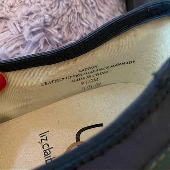 Liz Claiborne size 9 1/2 “Layton” shoes Navy - Picture 6 of 7